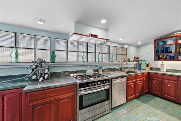 Interior, Kitchen, Recessed Lighting, Stainless Steel Appliances