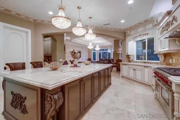 Chandelier, Dining room, Interior, Kitchen, Recessed Lighting