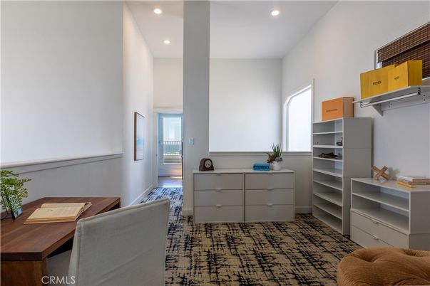 Home Office, Interior, Recessed Lighting