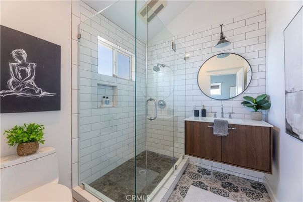 Bathroom, Glass Shower, Interior