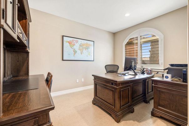 Home Office, Interior, Recessed Lighting