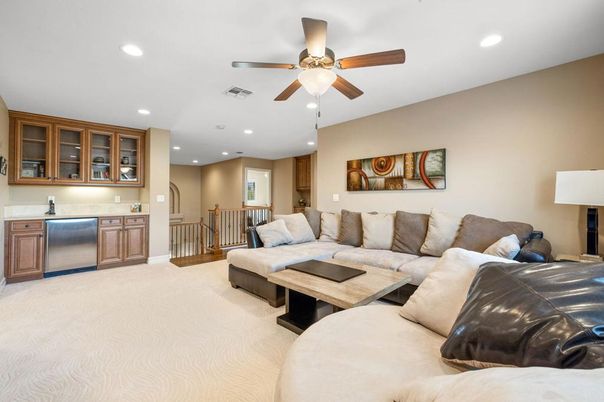 Interior, Kitchen, Living room, Recessed Lighting