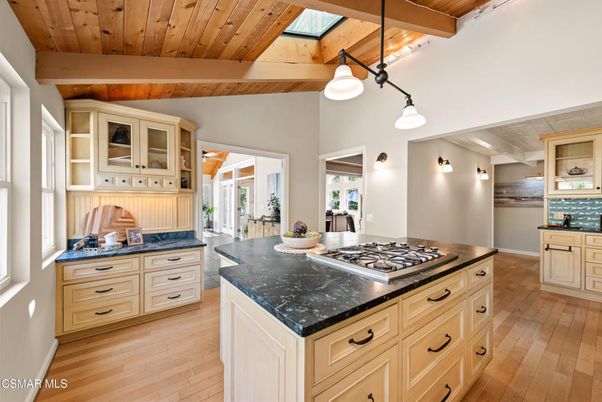 Interior, Kitchen, Pendant Lights, Wooden Beams, Wooden Ceilings, Wood Texture Flooring