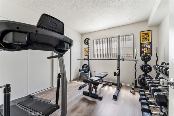 Fitness Equipment, Interior, Wood Texture Flooring