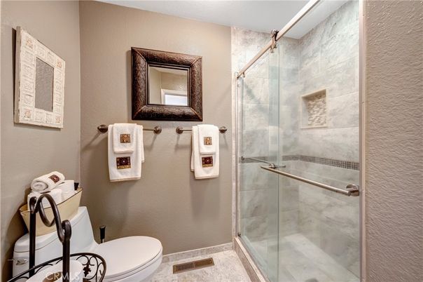 Bathroom, Glass Shower, Interior