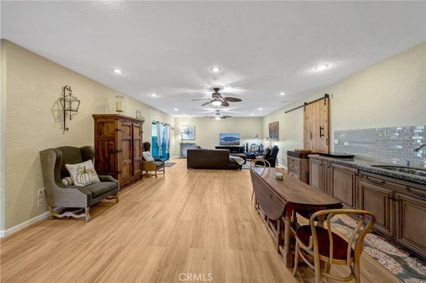 Interior, Recessed Lighting, Wood Texture Flooring