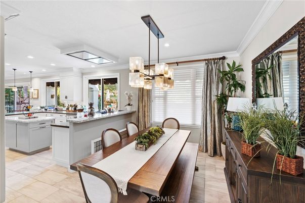 Dining room, Interior, Kitchen, Pendant Lights, Recessed Lighting