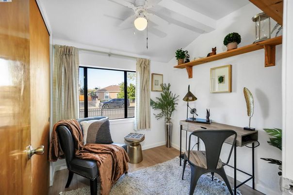Home Office, Interior, Wood Texture Flooring