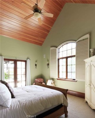 Bedroom, Interior, Wooden Ceilings
