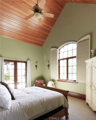 Bedroom, Interior, Wooden Ceilings
