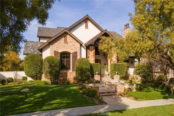 Backyard, Exterior, Facade, Mediterranean