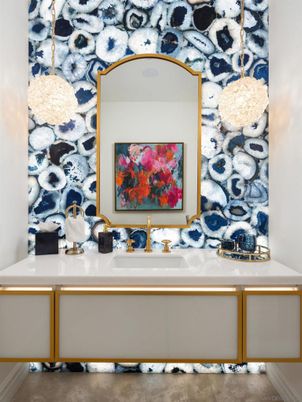 Bathroom, Interior, Pendant Lights