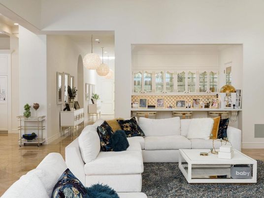 Interior, Kitchen, Living room, Pendant Lights, Recessed Lighting