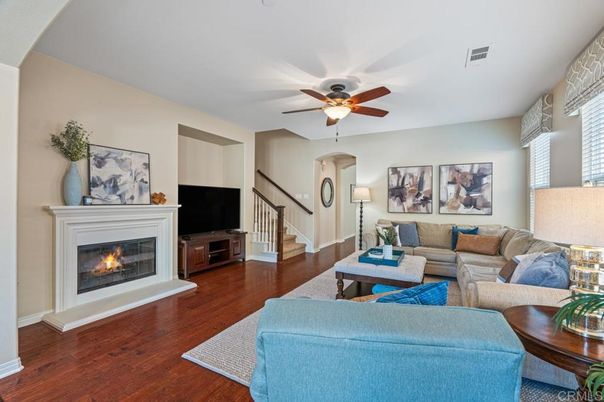 Fireplace, Interior, Living room, Wood Texture Flooring