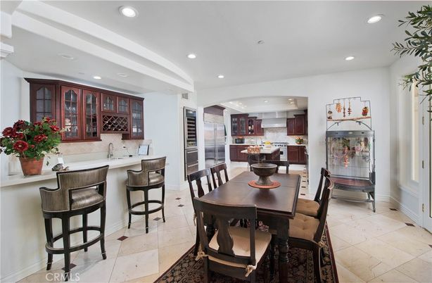 Dining room, Interior, Kitchen, Recessed Lighting