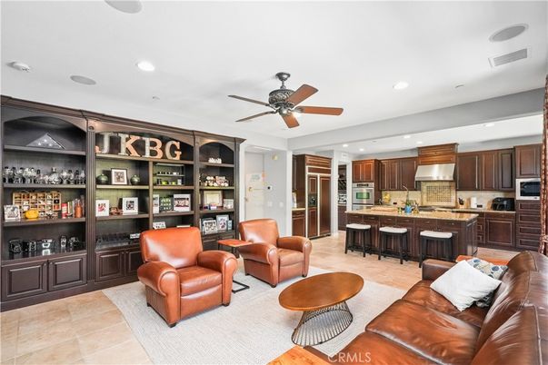 Interior, Kitchen, Living room, Recessed Lighting