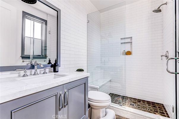 Bathroom, Glass Shower, Interior