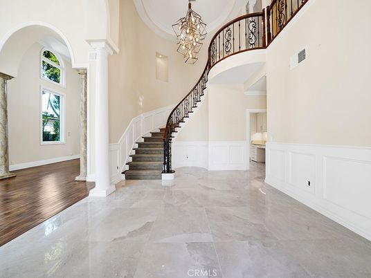 Chandelier, Interior, Wood Texture Flooring
