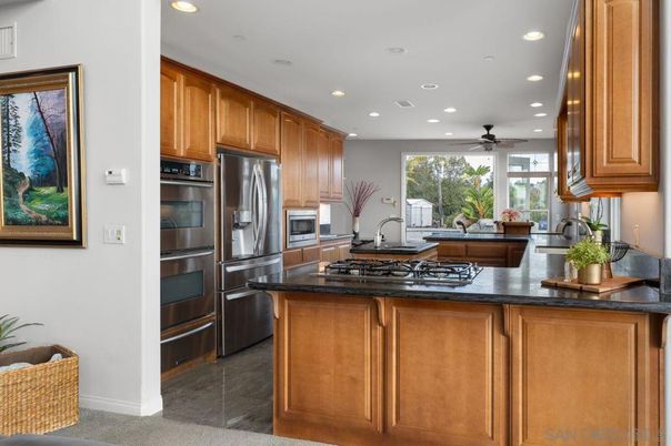 Interior, Kitchen, Recessed Lighting, Stainless Steel Appliances