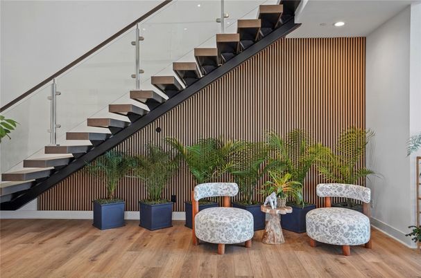 Interior, Recessed Lighting, Wood Texture Flooring