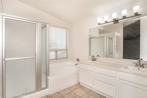 Bathroom, Dual Sink Vanities, Glass Shower, Interior