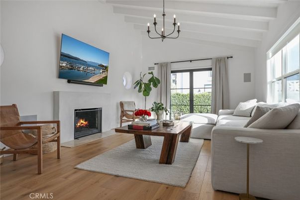 Chandelier, Fireplace, Interior, Living room, Wood Texture Flooring