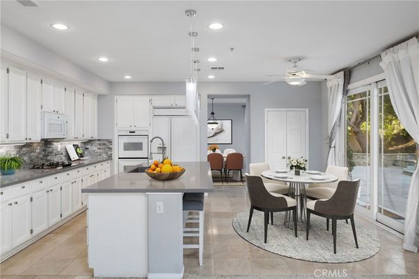 Dining room, Interior, Kitchen, Pendant Lights, Recessed Lighting
