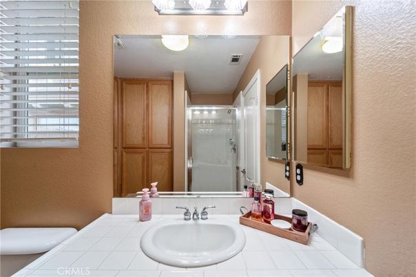 Bathroom, Glass Shower, Interior, Tile Countertops