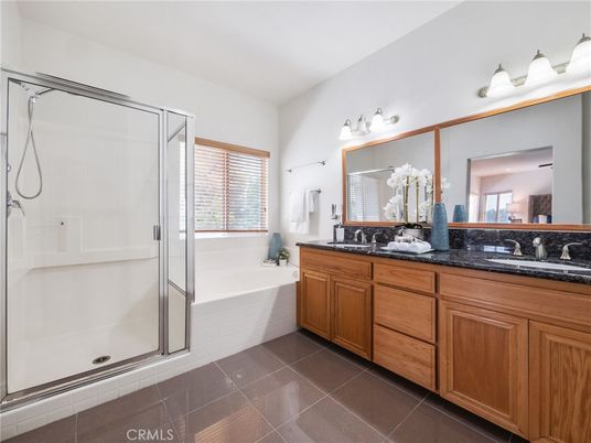Bathroom, Dual Sink Vanities, Glass Shower, Interior