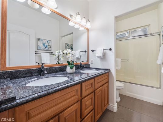 Bathroom, Dual Sink Vanities, Glass Shower, Interior