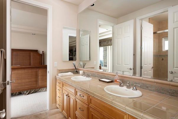 Bathroom, Dual Sink Vanities, Interior, Tile Countertops