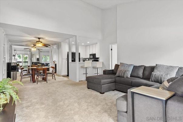 Dining room, Interior, Kitchen, Living room, Recessed Lighting