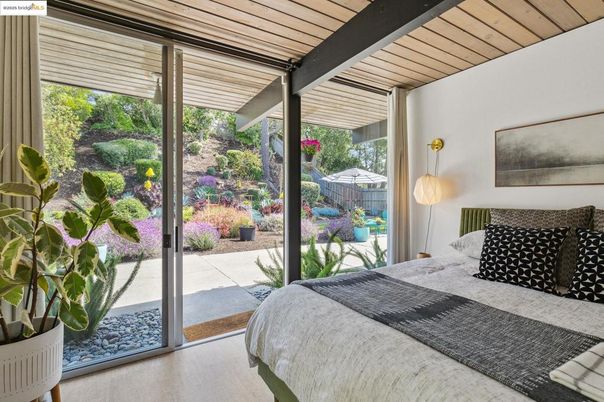 Bedroom, Interior, Wooden Ceilings