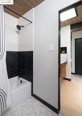 Bathroom, Interior, Wooden Ceilings