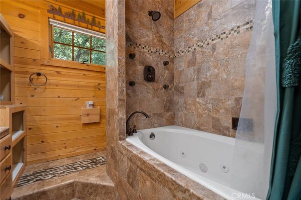 Bathroom, Interior, Wooden Walls
