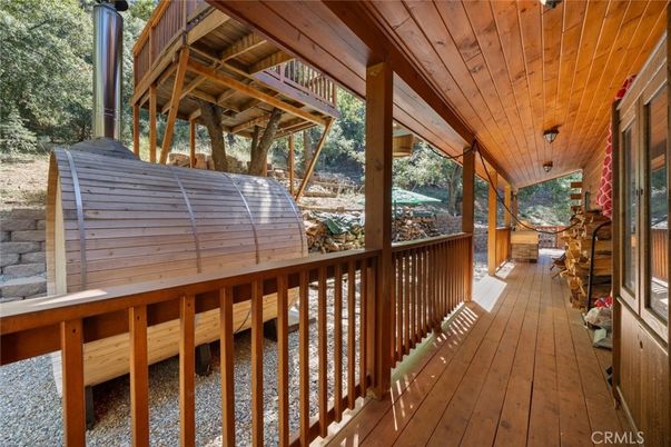 Exterior, Wood Texture Flooring