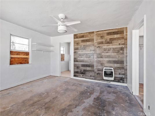 Empty room, Interior, Wooden Walls