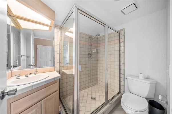 Bathroom, Glass Shower, Interior, Tile Countertops