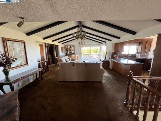 Interior, Living room, Wooden Beams