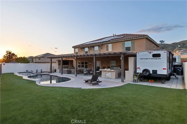 Backyard, Exterior, Pool, Solar Panels