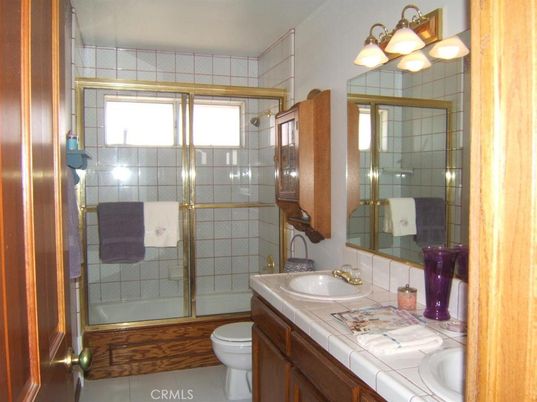 Bathroom, Glass Shower, Interior, Tile Countertops