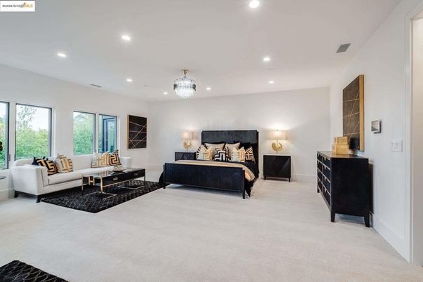 Bedroom, Chandelier, Interior, Living room, Recessed Lighting