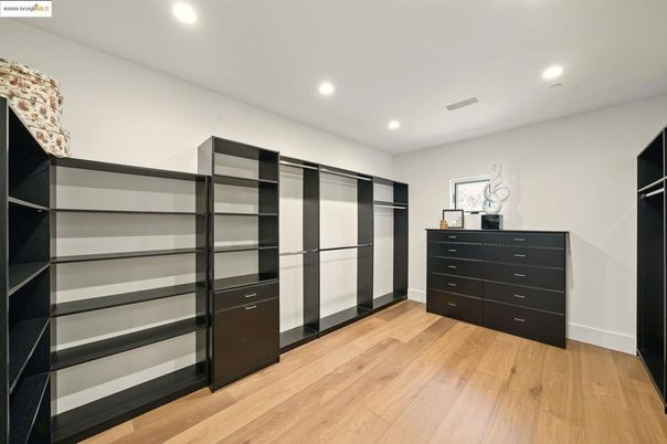 Interior, Recessed Lighting, Walk-in Closets, Wood Texture Flooring