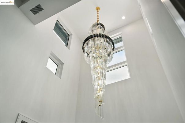Chandelier, Interior, Recessed Lighting
