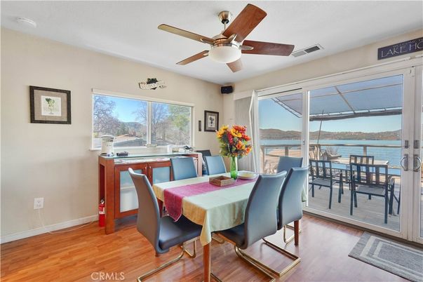 Dining room, Interior, Water, Wood Texture Flooring