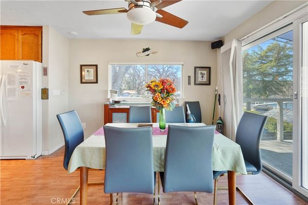 Dining room, Interior, Wood Texture Flooring