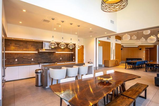 Dining room, Interior, Kitchen, Pendant Lights, Recessed Lighting
