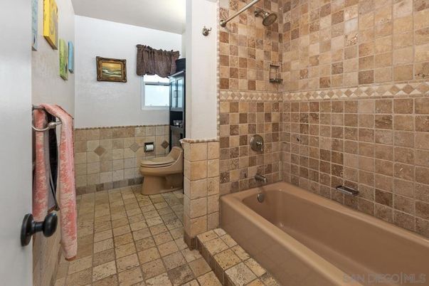 Bathroom, Interior, Stone Walls