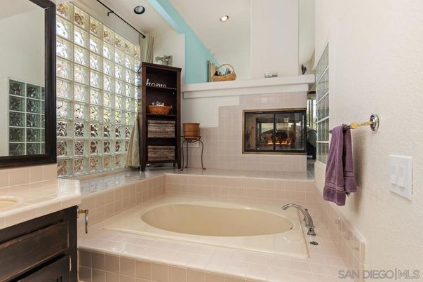 Bathroom, Fireplace, Interior, Recessed Lighting