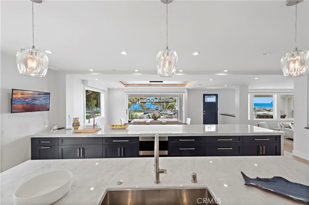 Interior, Kitchen, Pendant Lights, Recessed Lighting